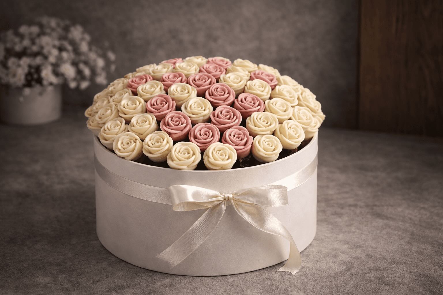 Шоколадные розы